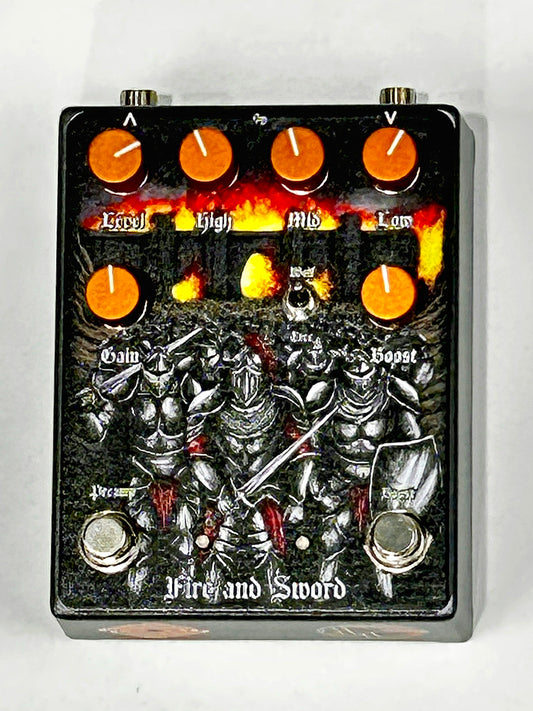 Highwind Audio Fire & Sword Preamp w/Boost Modern Overdrive Pedal
