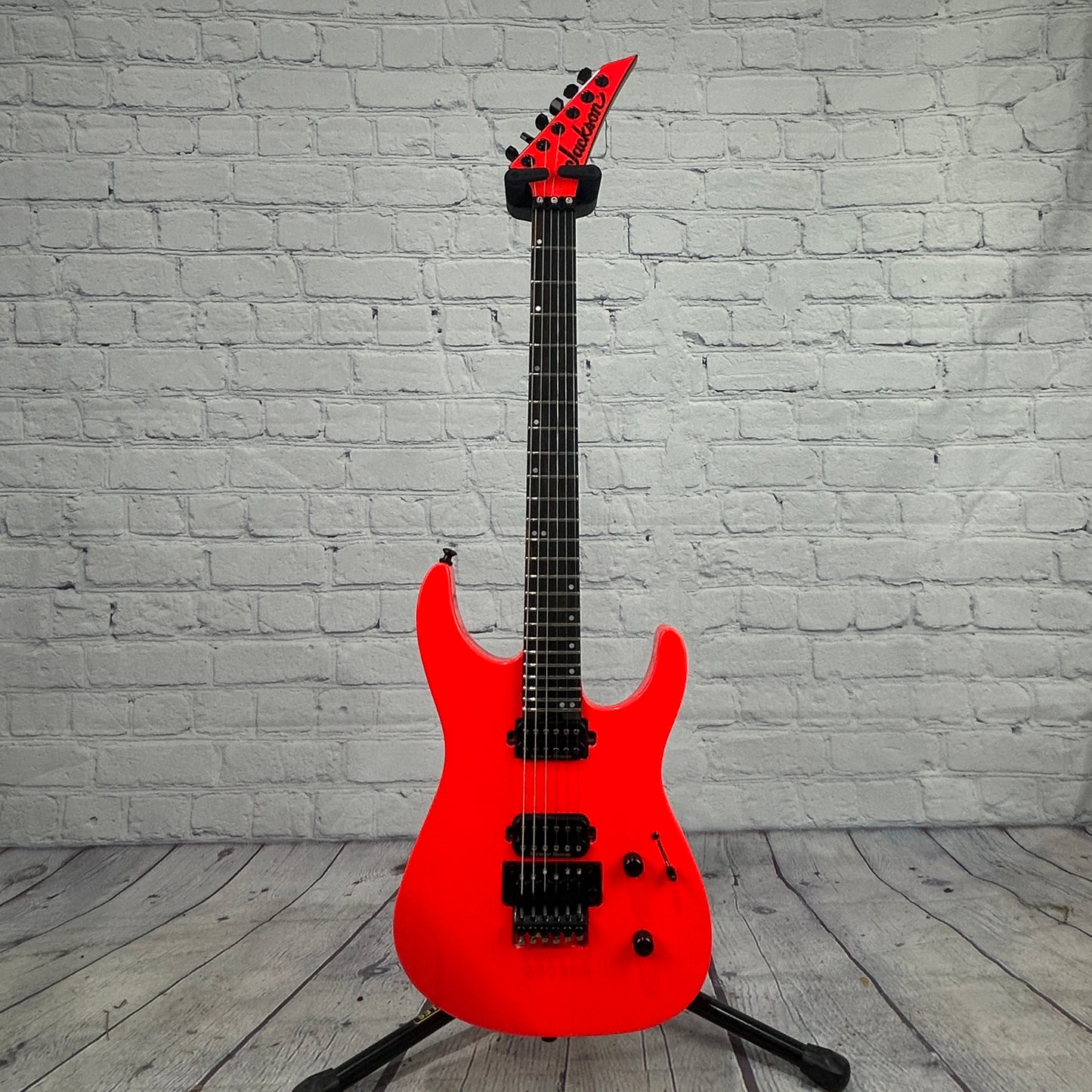 Jackson Guitars American Series Virtuoso 6 String Electric Guitar Rocket Red