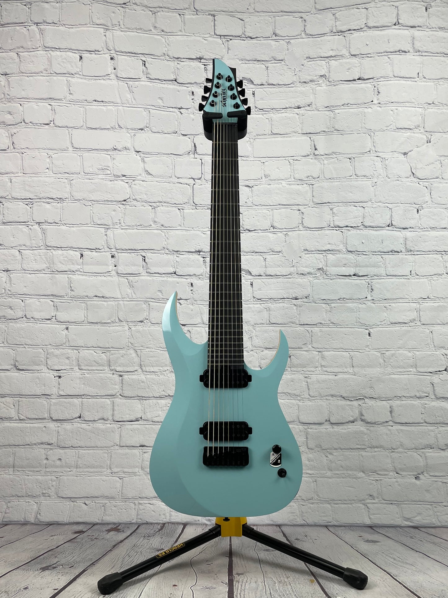 Schecter Guitars John Browne TAO 8 String Electric Guitar Azure Blue