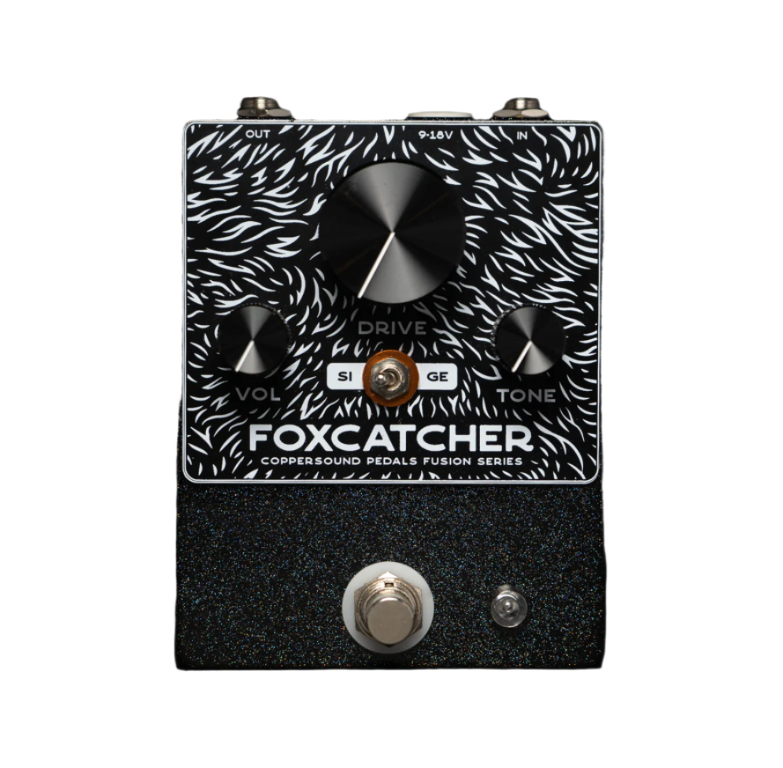 Coppersound Pedals Foxcatcher Fusion Series (Black Rainbow)