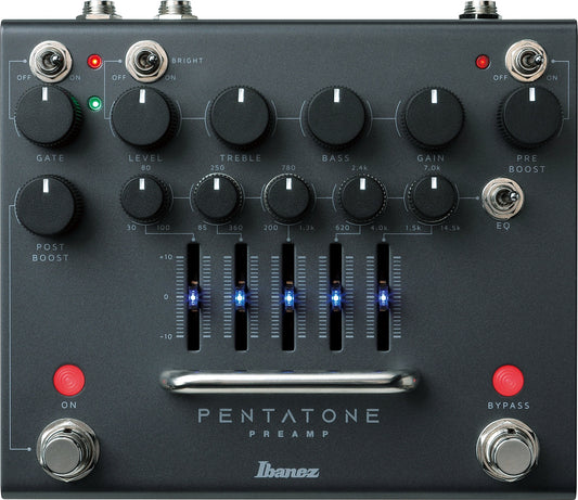 Ibanez Pentatone PTPRE Preamp and Equalizer Pedal