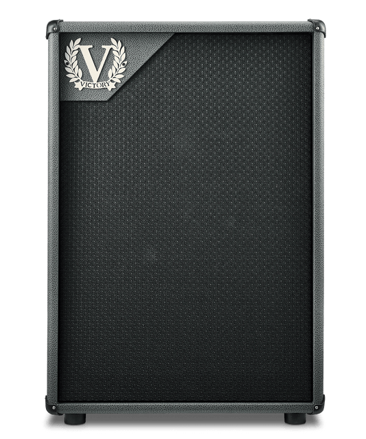 Victory Amplification V212VG 2x12 Guitar Amplifier Cabinet Grey Kraken