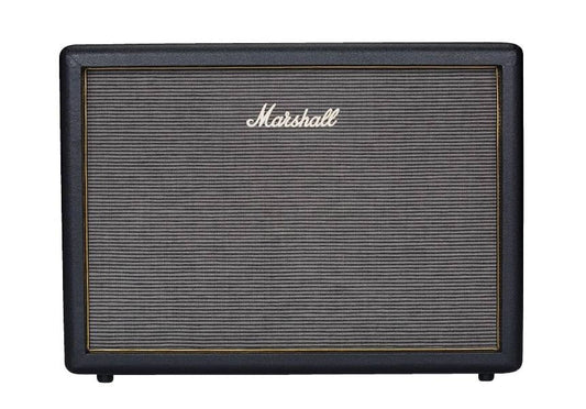 Marshall Origin 2x12 Guitar Amplifier Horizontal Speaker Cabinet Black Tolex