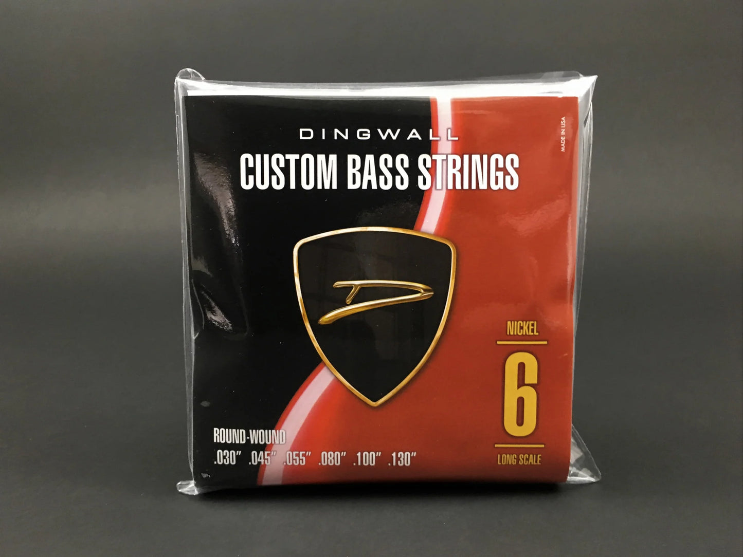 Dingwall Long Scale 6 String Bass Nickel Plated Strings 30-130