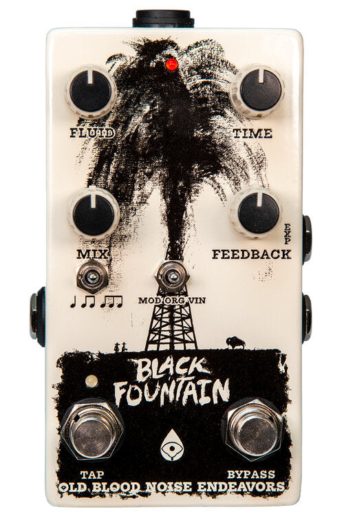 Old Blood Noise Endeavors Black Fountain V3 + Tap Tempo Pedal