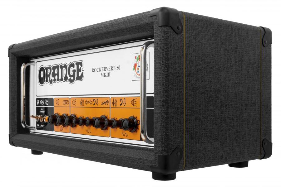 Orange Amplifiers Rockerverb 50 MKIII BK Tube Amp Head Black