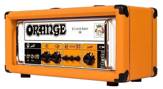 Orange Amplifiers CS50H Custom Shop 50w Hand Wired Tube Amp Head Orange Tolex