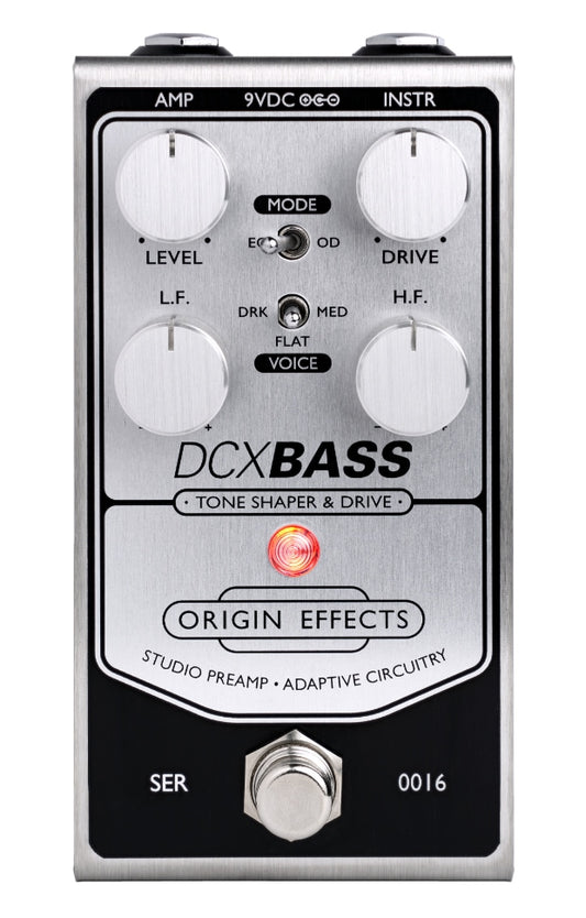 Origin Effects DCX Bass Tone Shaper & Drive Pedal