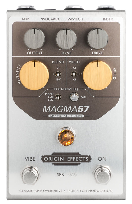 Origin Effects MAGMA57 Amp Vibrato & Drive Pedal