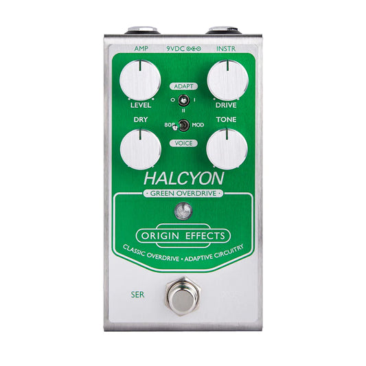 Origin Effects Halcyon Green Overdrive Pedal