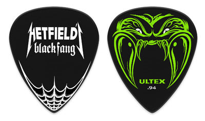 Dunlop Hetfield Black Fang Guitar Picks 0.94mm (6 Pack) Black