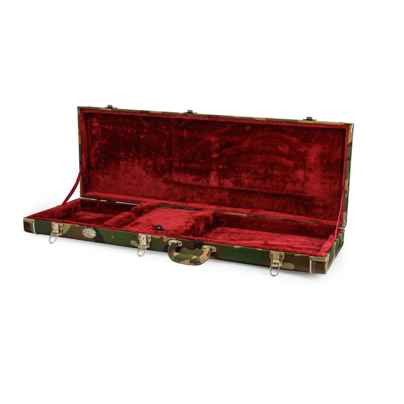 Profile Hardshell rectangular Electric Guitar Case Camouflage Fabric