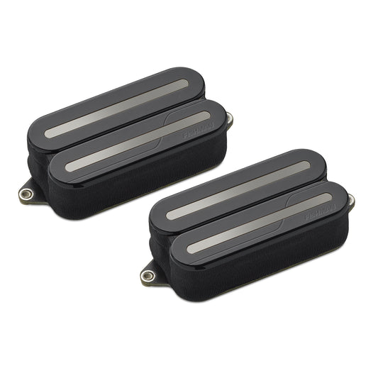 Fishman Fluence Open Core Modern Active Pickup Set Black Nickel Blades Black