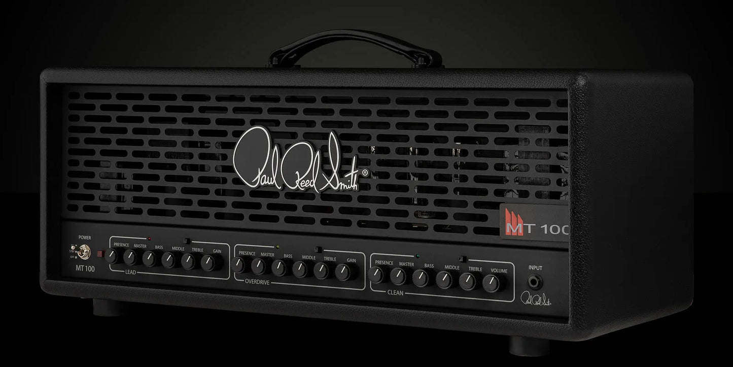 Paul Reed Smith PRS MT100 Mark Tremonti 100w Tube Amplifier Head Black Tolex