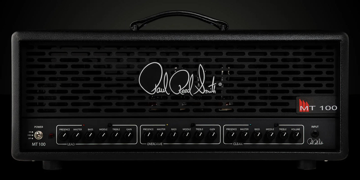 Paul Reed Smith PRS MT100 Mark Tremonti 100w Tube Amplifier Head Black Tolex