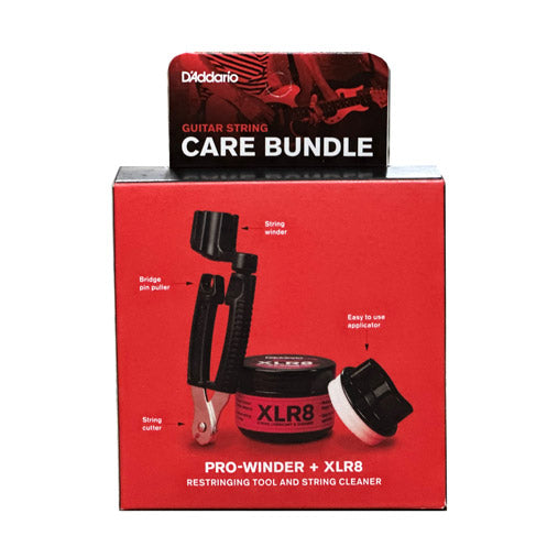 D'addario XLR8 Prowinder + Sting Lubricant Bundle