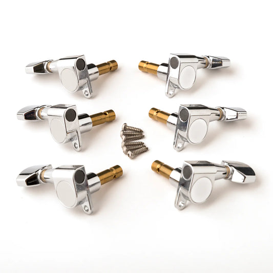 Paul Reed Smith PRS Phase II Locking Tuning Machines Chrome (Set of 6)