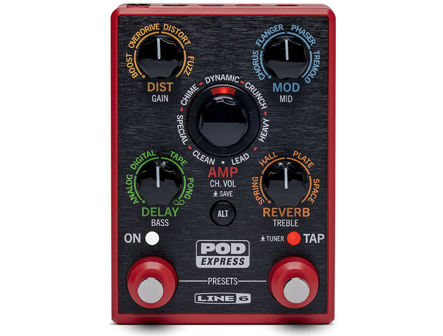 Line 6 Pod Express Guitar Multi FX Pedal