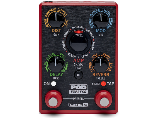 Line 6 Pod Express Guitar Multi FX Pedal