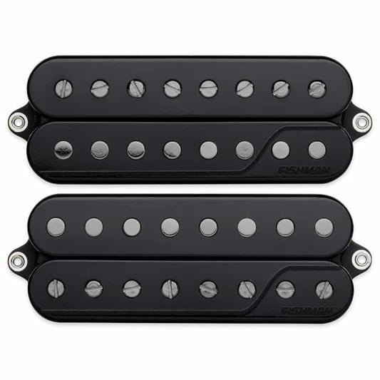 Fishman Fluence Javier Reyes 8 String Signature Open Coil Active Pickups Set Black