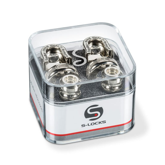 Schaller S-Lock Strap Locks (2pc) SCH1445 Nickel