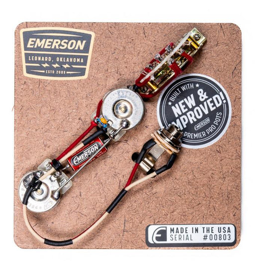 Emerson Custom 4-Way Telecaster 250k Prewired Harness Kit - Premier Pro [EP-4158]