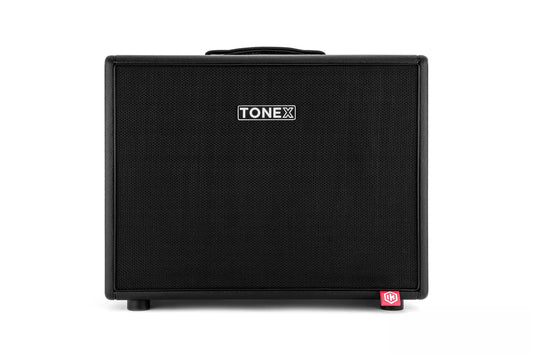 IK Multimedia Tonex Powered FRFR Cabinet 1x12 Guitar Amplifier Modeling Black Tolex