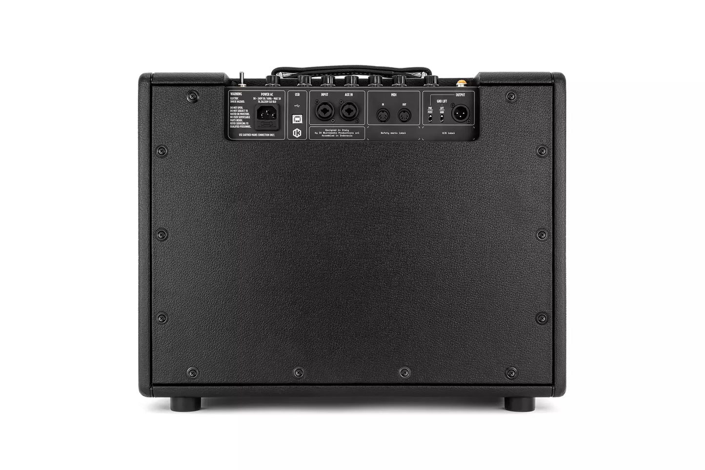 IK Multimedia Tonex Powered FRFR Cabinet 1x12 Guitar Amplifier Modeling Black Tolex