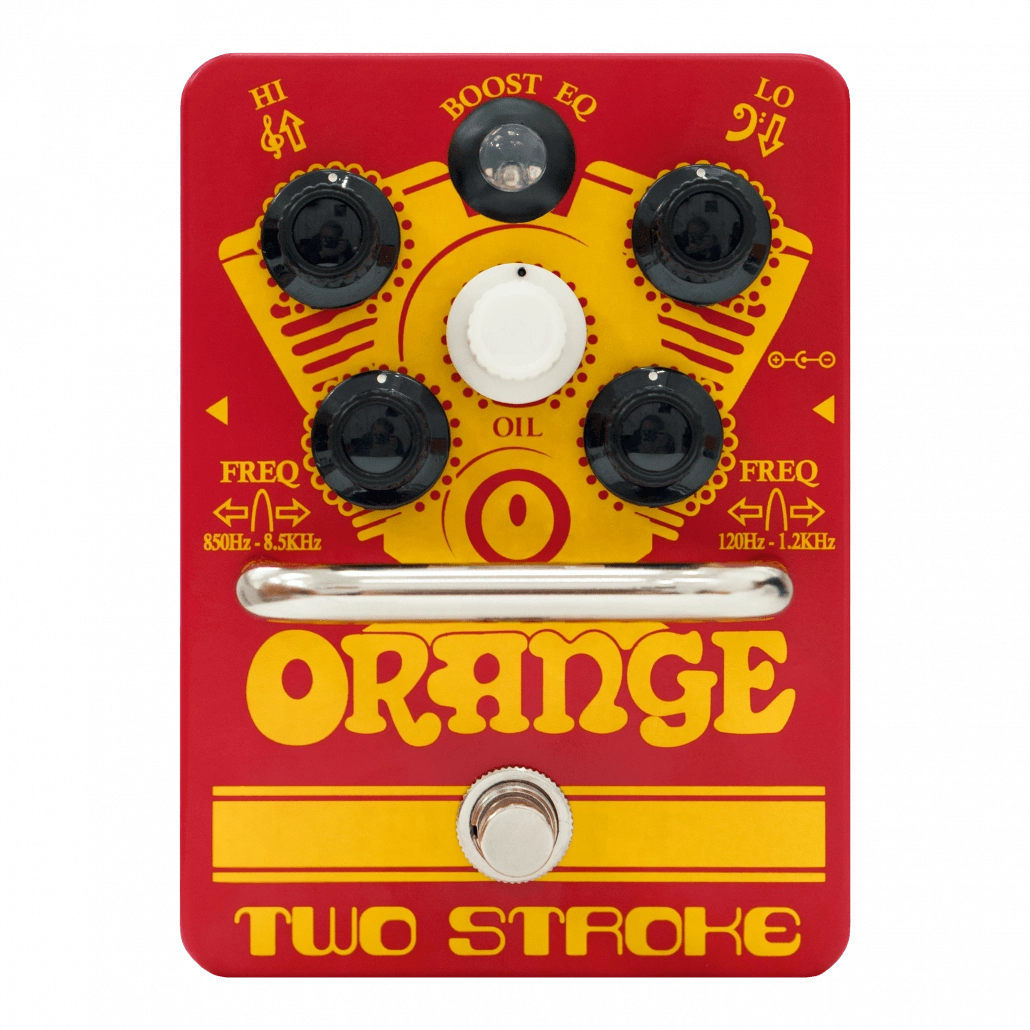 Orange Amplifiers Two Stroke Boost/EQ Dual Parametric Boost Pedal