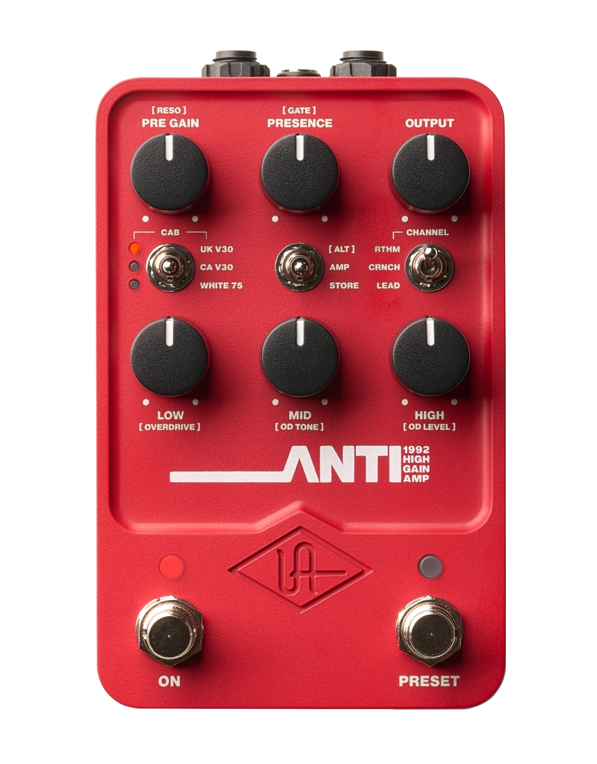 Universal Audio UA Anti 1992 High Gain Amp Pedal