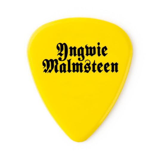 Dunlop Yngwie Malmsteen 1.14mm Delrin Picks (6) Yellow YJMP03YL