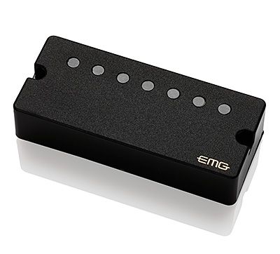 EMG Pickups 66-7 7 String Active Soapbar Neck Pickup Black