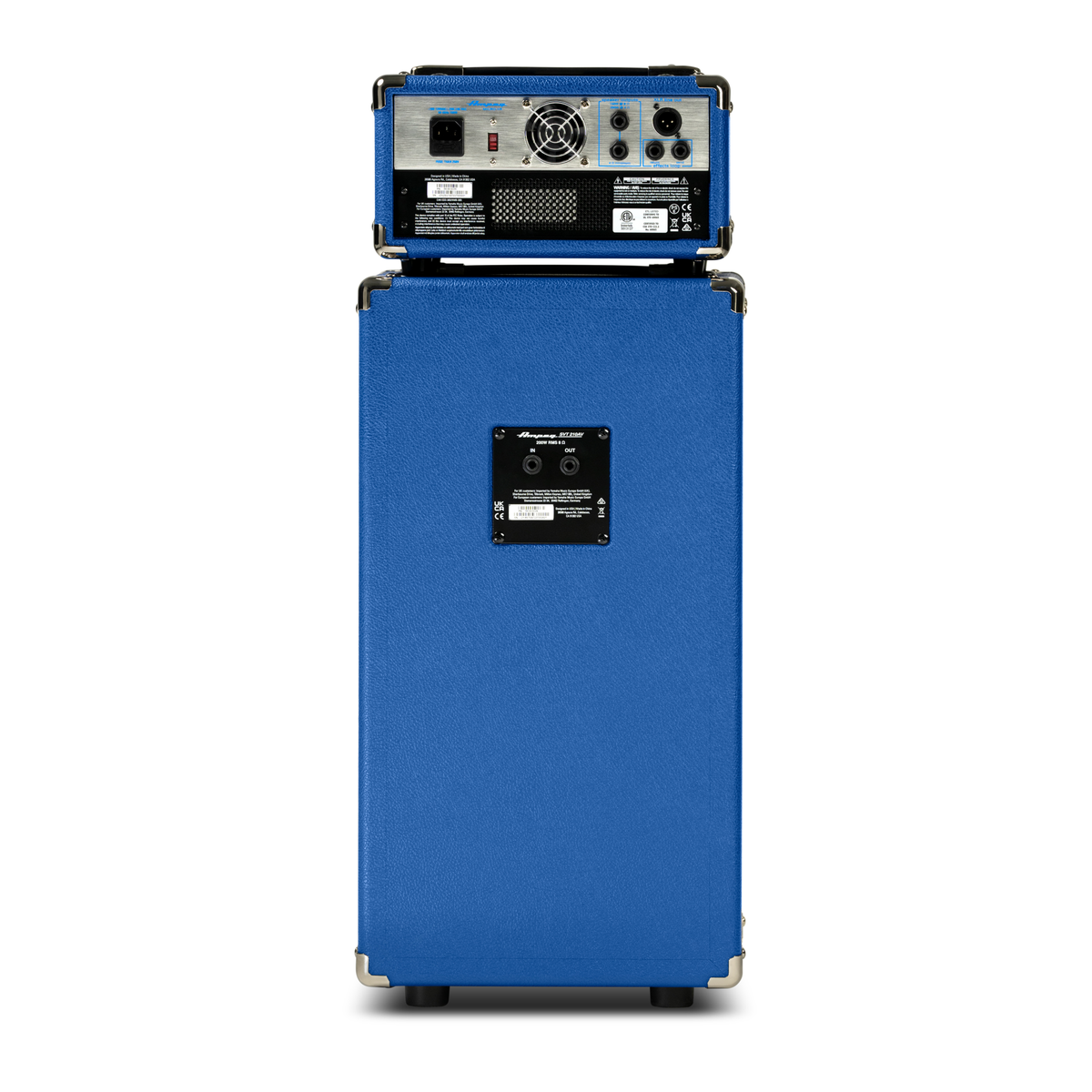 Apple Micro Stack Ampeg SVT MicroVR Micro Stack Limited Edition Blue 200w 2x10 – Guitar ...