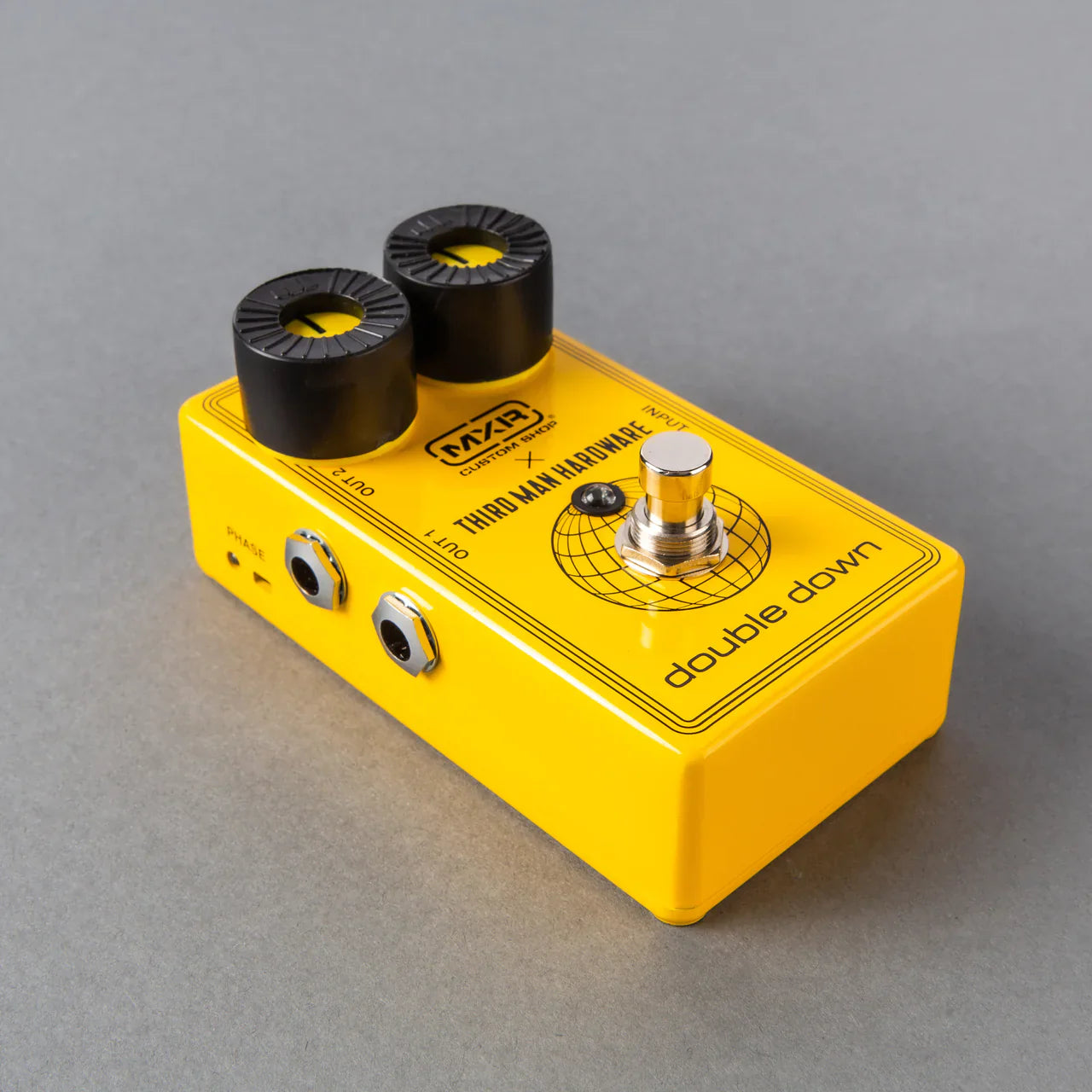 Third Man Hardware x MXR Double Down Pedal Limited Edition Yellow