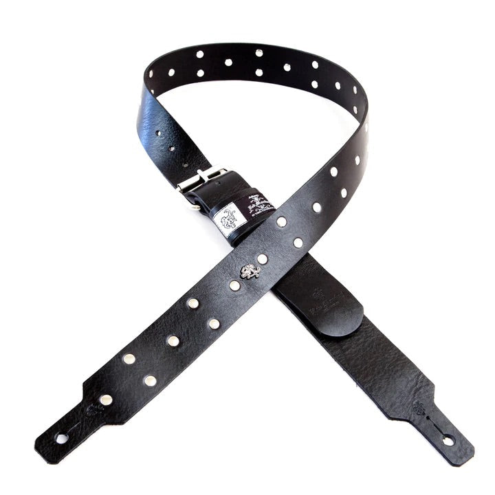 Red Monkey Designs Silver Angel Guitar Strap