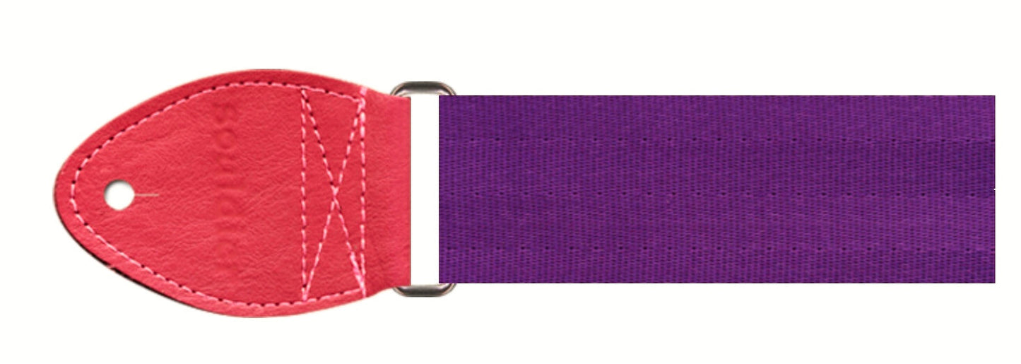 Souldier USA Guitar Strap (Lavender/Pink)