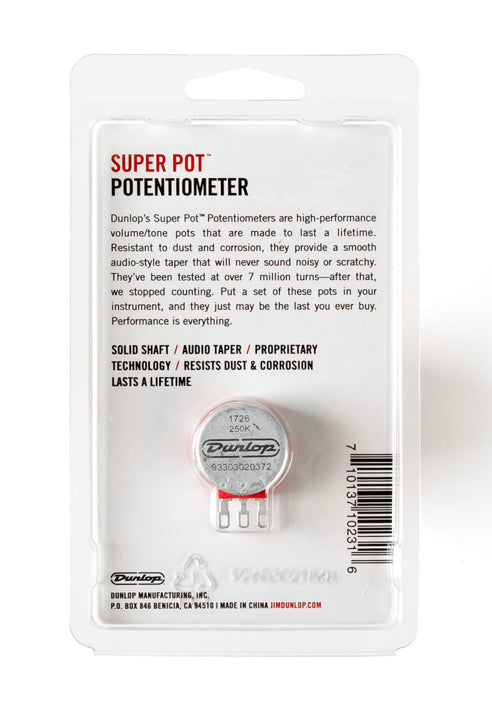 SUPER POT™ 250K SPLIT SHAFT POTENTIOMETER