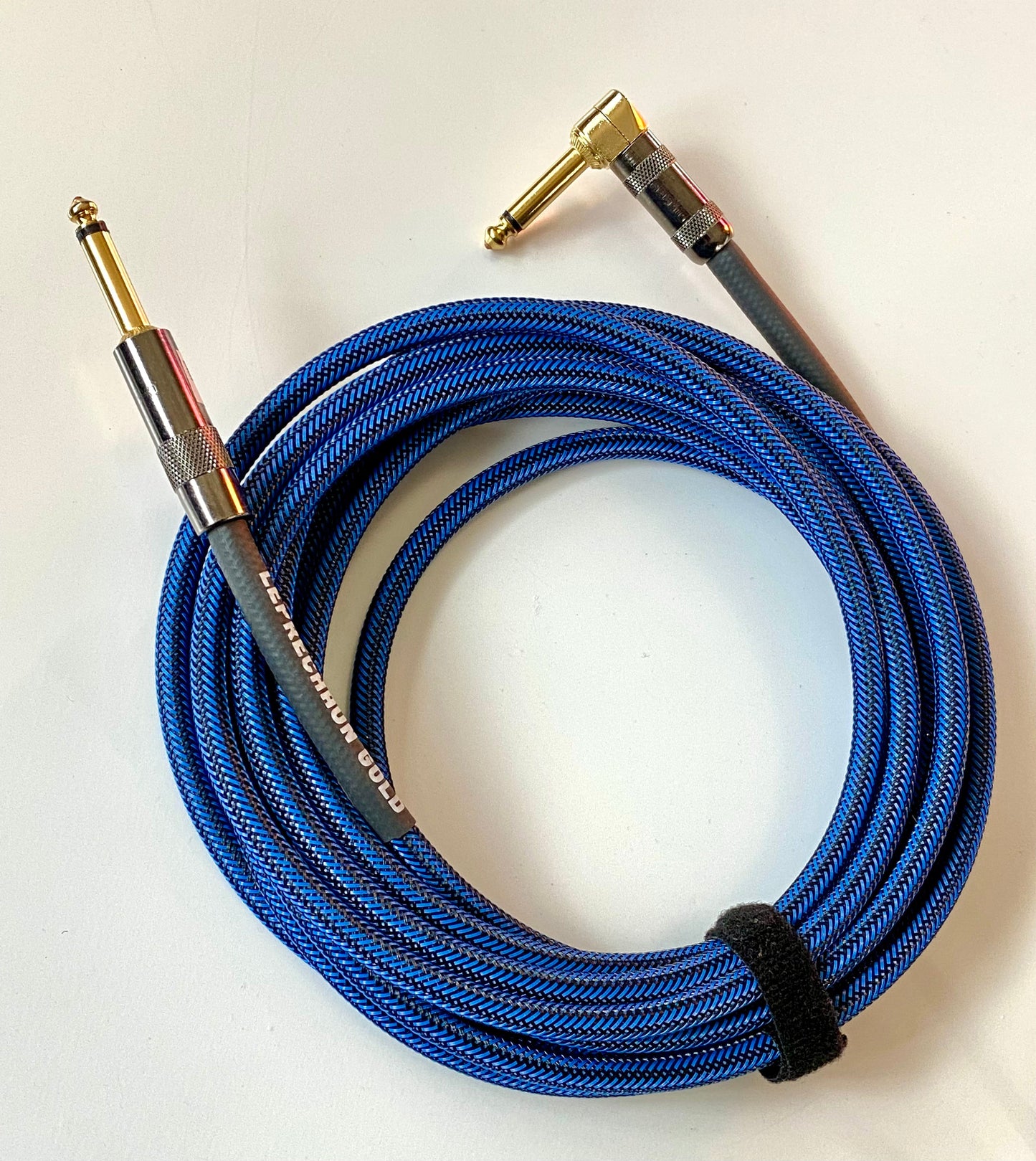 Leprechaun Gold Instrument Cable (Blue)