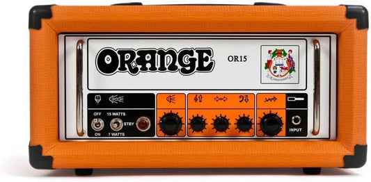 Orange Amplifiers OR15H 15w Tube Amp Head Orange Tolex