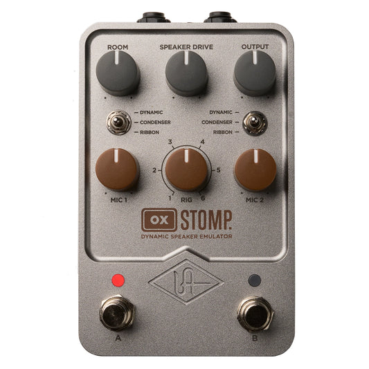 Universal Audio UA OX Stomp Dynamic Speaker Emulator Pedal