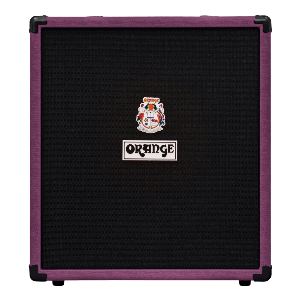 Orange Amplifiers Crush Bass 50 Combo Bass Amplifier Glenn Hughes Special Edition Purple Tolex