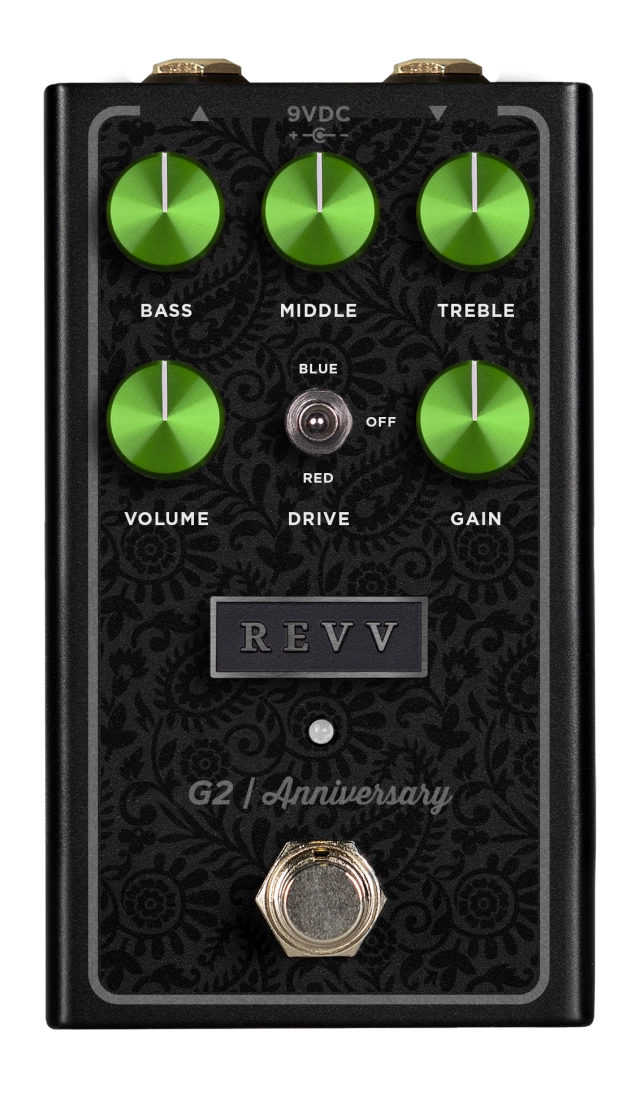 Revv Amplification G2 Overdrive Pedal Anniversary Edition