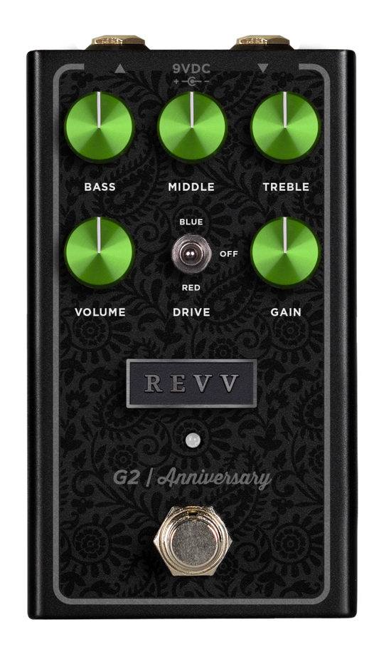 Revv Amplification G2 Overdrive Pedal Anniversary Edition