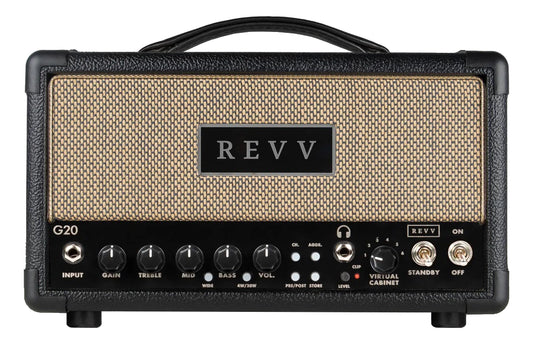 Revv Amplification G20TS 20w Tube Amp Head Black Tolex