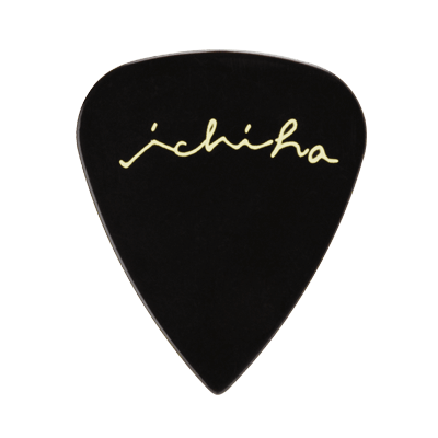 Ibanez P1000ICHI BK Ultem Guitar Picks (6) Black 0.80mm