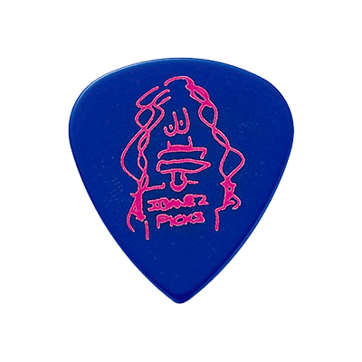 Ibanez B1000PG JB Guitar Picks (6) 1.0mm Jewel Blue