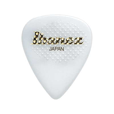 Ibanez B1000SVRWH Guitar Picks 6 Pack Rubber Grip White