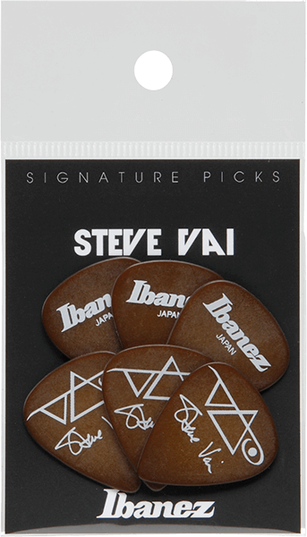 Ibanez B1000SVBR Guitar Picks 6 Pack Brown
