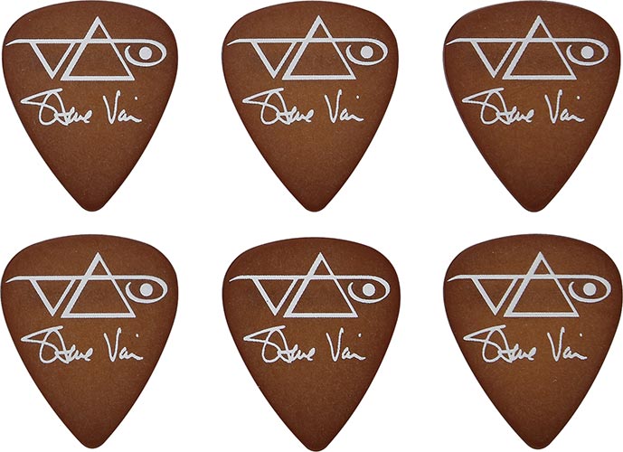 Ibanez B1000SVBR Guitar Picks 6 Pack Brown