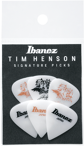 Ibanez Tim Henson P-1000TH C1 Guitar Picks (6 Pack) 1.11mm White